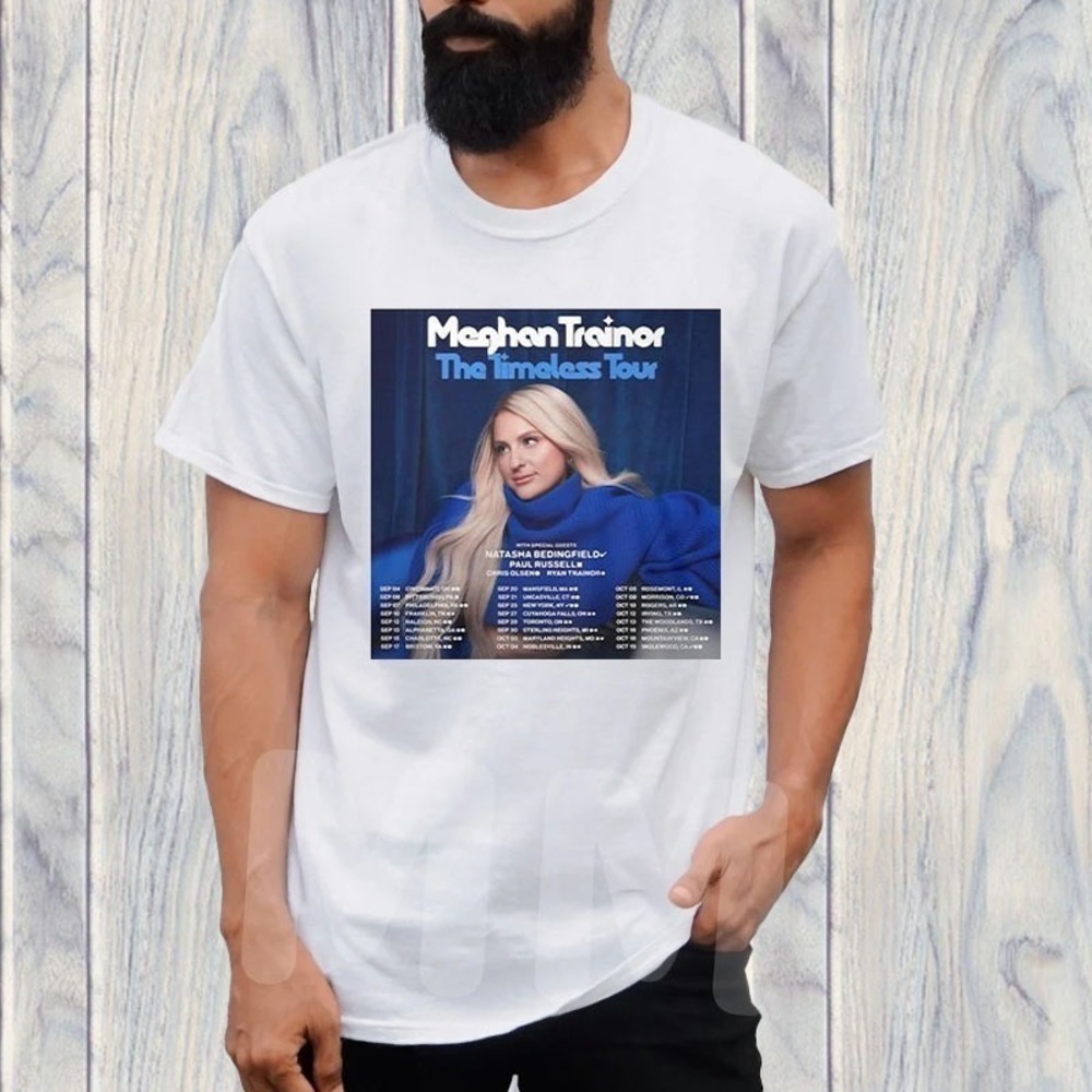 Meghan Trainor The Timeless Tour  Tshirt Hip Hop Classic Shirt